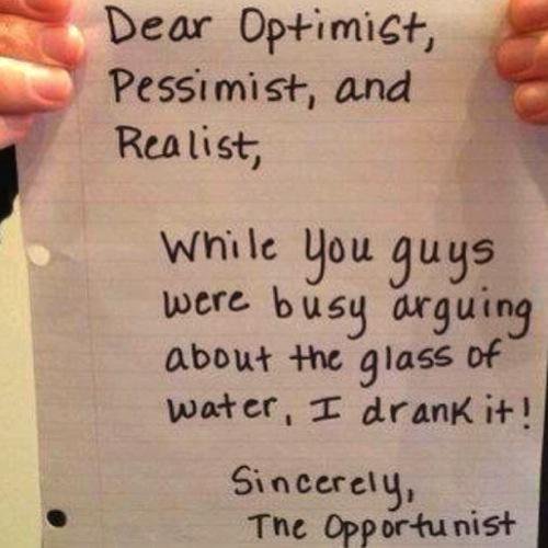 The Opportunist Letter